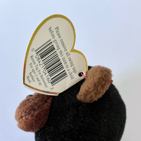 Ty Beanie Baby Retired 1996 Congo the Gorilla Vintage Rare Collectors Plush Toy - Picture 7 of 10